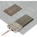 GV Πλακίδιο γείωσης 3,4 x 2,8 cm και Βελκρο 5 cm για έτοιμα προϊόντα υφασμάτων